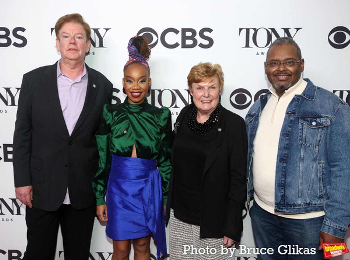 Kenneth Teaton, Camille A. Brown, Nelle Nugent and Ron Simons at 