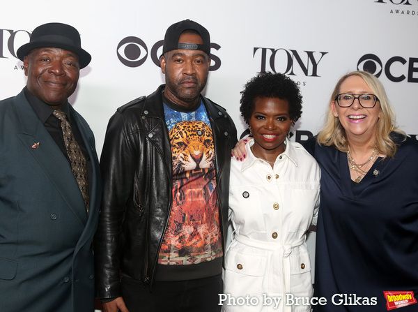 Chuck Cooper, Emilio Sosa, LaChanze and Sydney Beers Photo