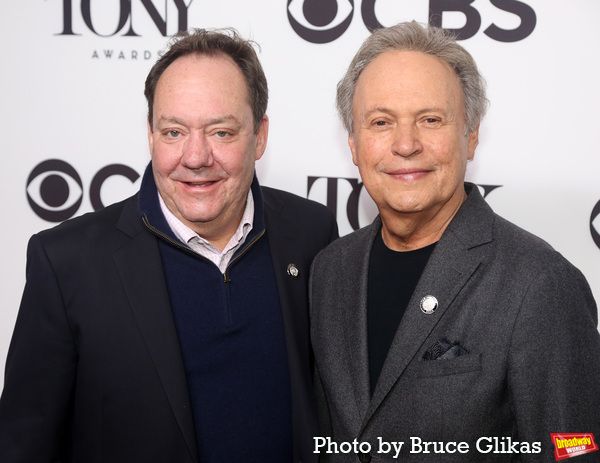 James L. Nederlander and Billy Crystal Photo