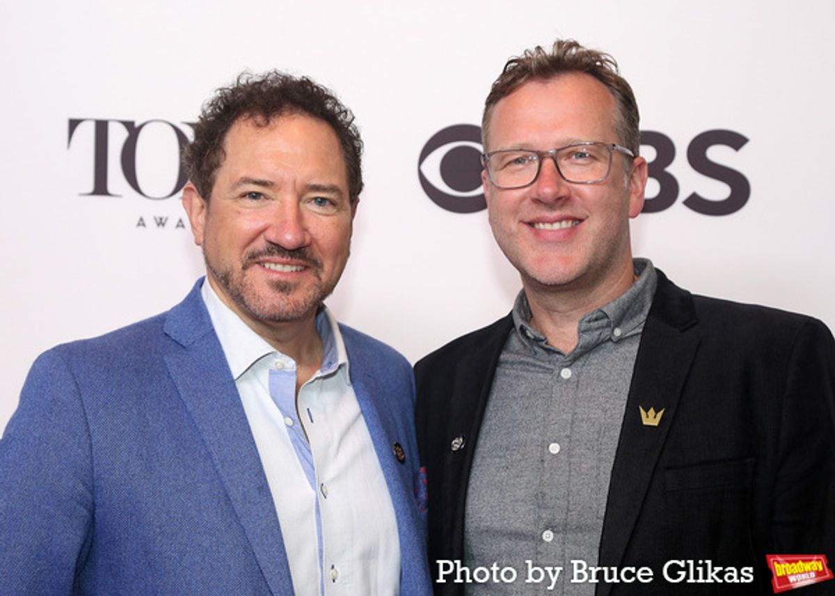 Kevin McCollum and Andy Barnes at 