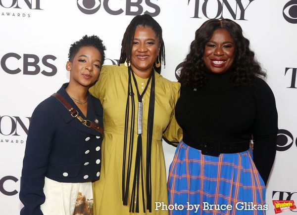 Kara Young, Lynn Nottage and Uzo Aduba Photo