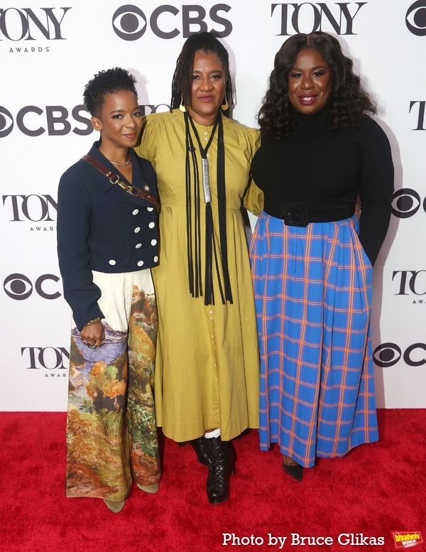 Kara Young, Lynn Nottage and Uzo Aduba Photo