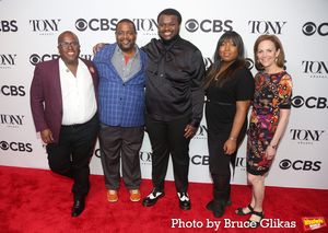 Michael R. Jackson, John-Andrew Morrison, Jaquel Spivey, L Morgan Lee and Barbara Whi Photo