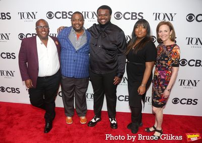 Michael R. Jackson, John-Andrew Morrison, Jaquel Spivey, L Morgan Lee and Barbara Whi Photo