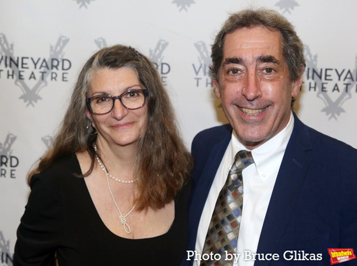 Carol Rosegg and Arnold Engelman at 