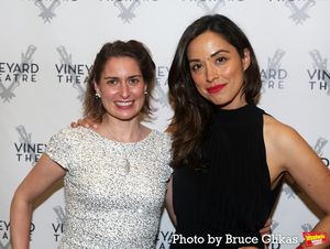 Managing Director at Vineyard Theatre Suzanne Appel and NYC Council Member Carlina Rivera @ BroadwayWorld Managing Director at Vineyard Theatre Suzanne Appel and NYC Council Member Carlina Ri Photo
