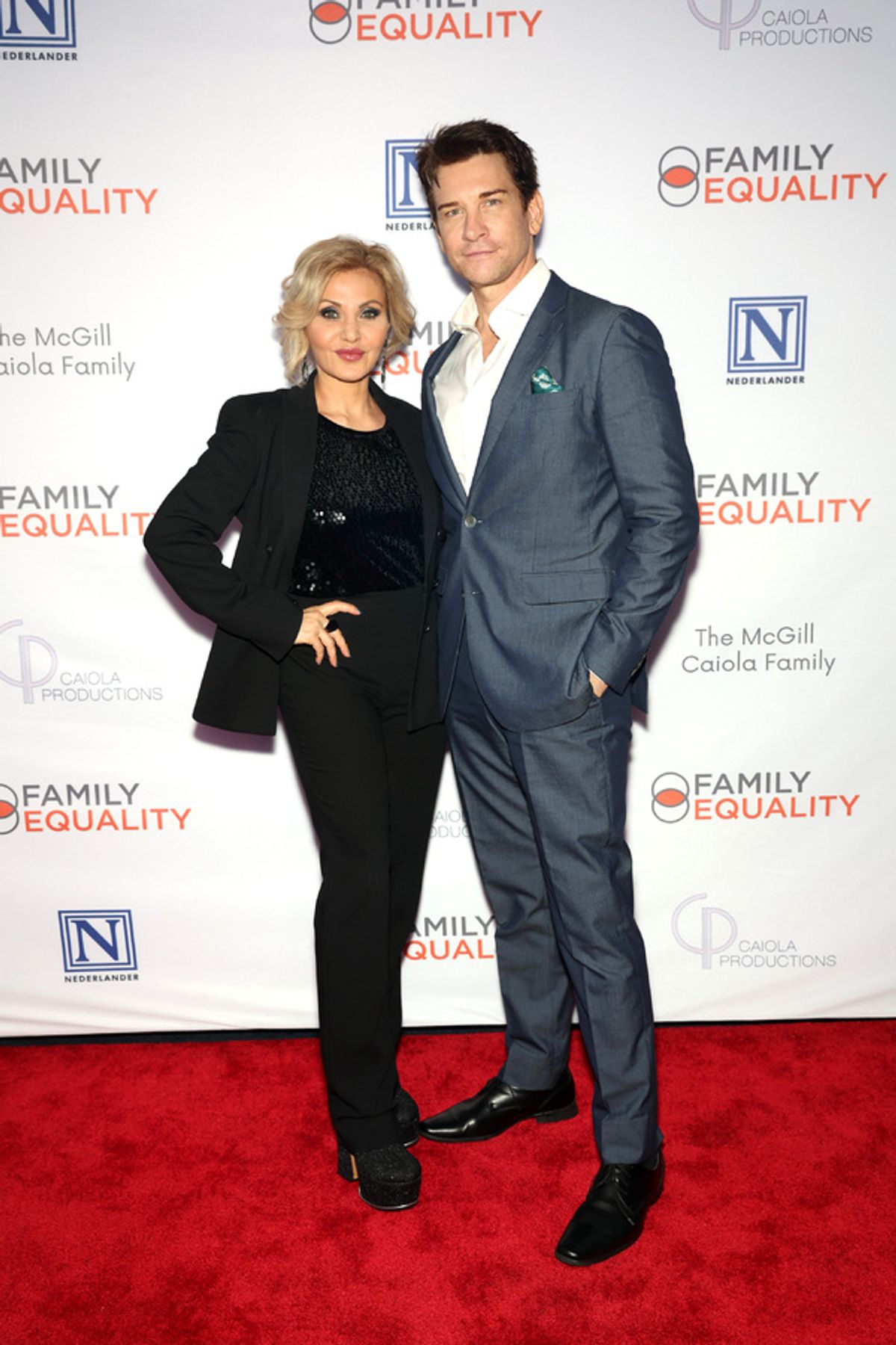 Orfeh and Andy Karl at 