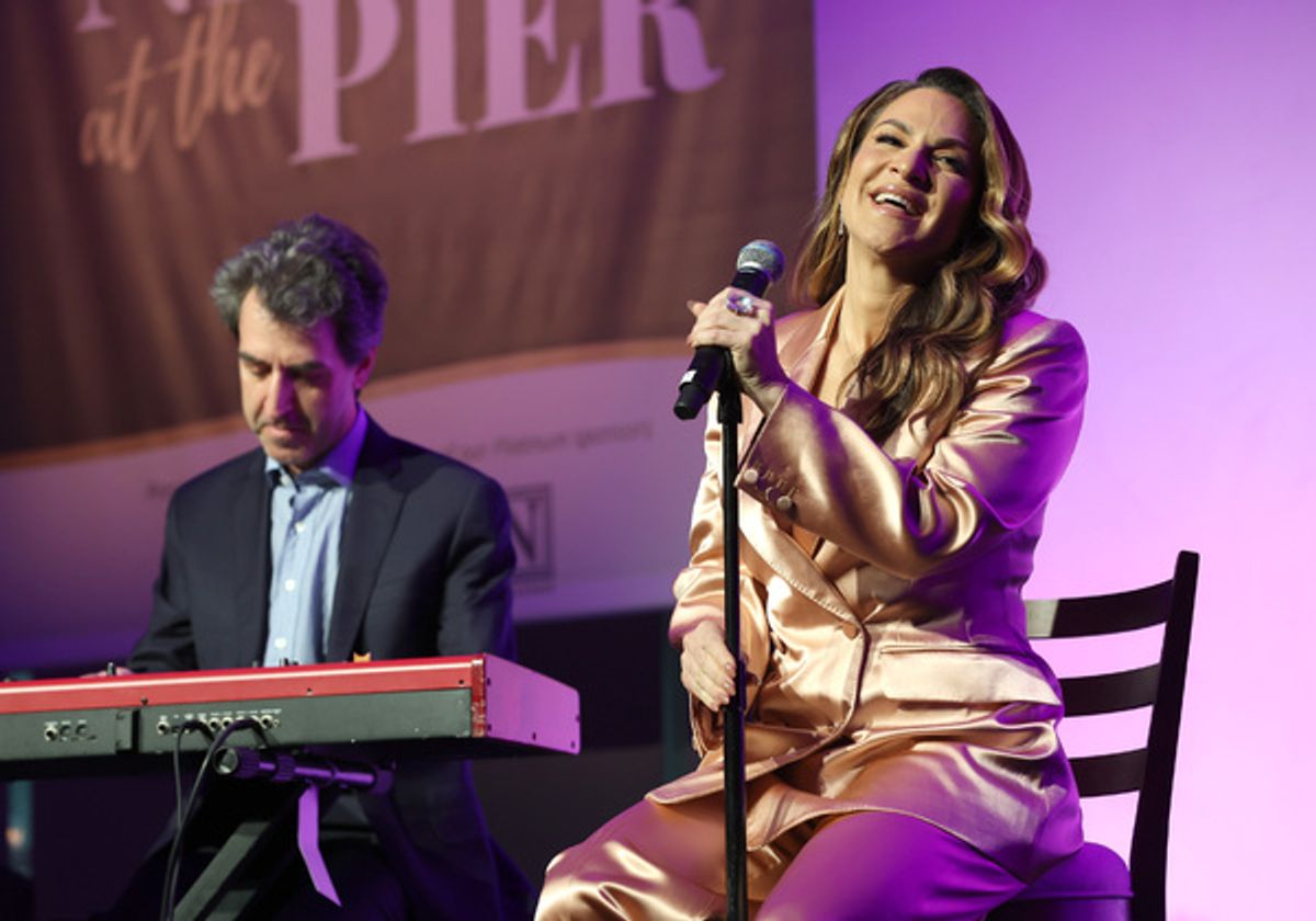 Shoshana Bean and Jason Robert Brown  at 
