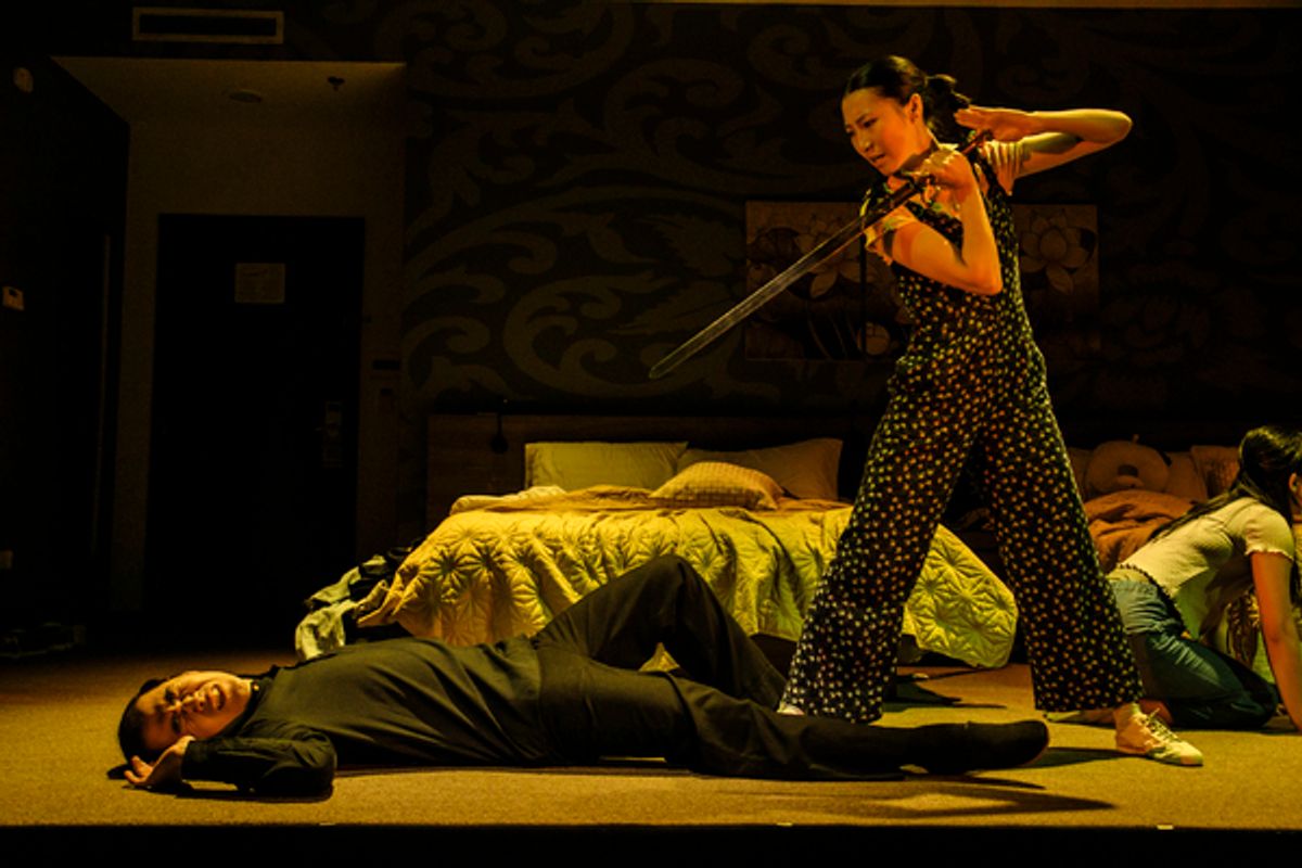 Albert Park and Shirley Chen at Photos: First Look at MAN OF GOD at Geffen Playhouse