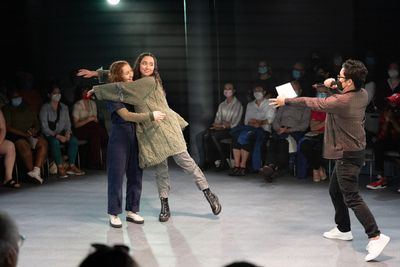 Kirsty Findlay, Mia Munn, and Victor Lirio Photo