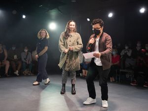 Kirsty Findlay, Mia Munn, and Victor Lirio @ BroadwayWorld Kirsty Findlay, Mia Munn, and Victor Lirio Photo