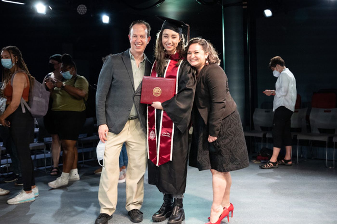 Photos: Off-Broadway Musical ISLANDER Celebrates a Surprise Graduation Onstage Photos: Off-Broadway Musical ISLANDER Celebrates a Surprise Graduation Onstage Image