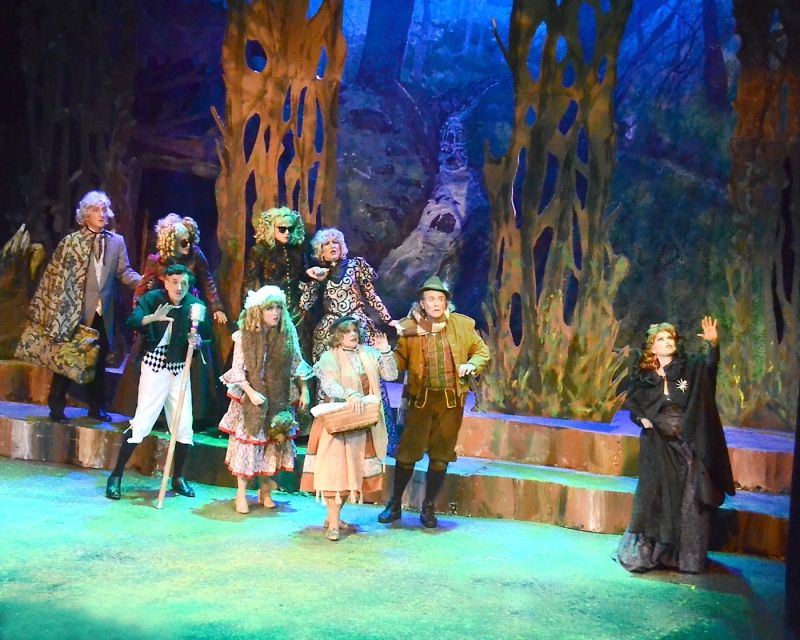 Review: Sondheim's INTO THE WOODS is Wowing Audiences at Palm Canyon Theatre.  Image