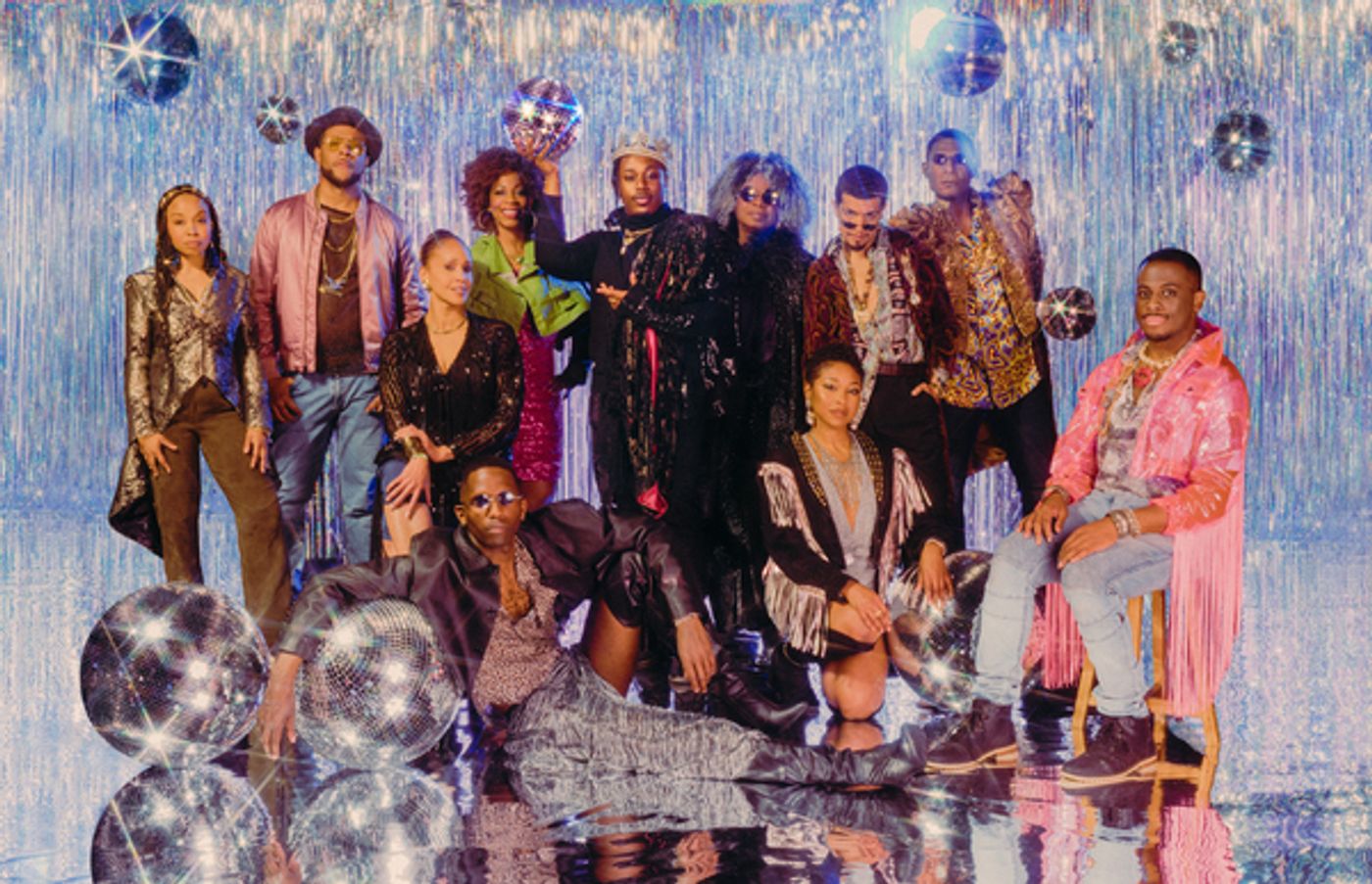 Photos: Cast of Pulitzer Prize Winning FAT HAM Celebrates Previews With Disco Photo Shoot  Image