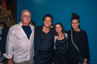 Rob Zimmerman, Peter Allas,
Ruth Livier and Christine Kludjian Photo