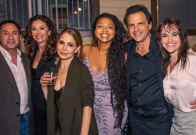 Jack Esformes, Sofia Milos, Lisa LoCicero
Leilani Smith, Peter Allas, Bevin Bru Photo