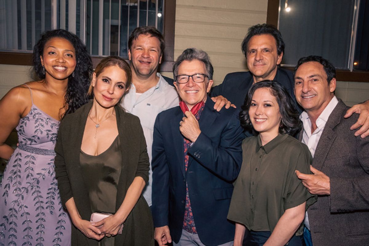 Leilani Smith, Lisa LoCicero,
Matthew Downs, Michael Donovan,
Peter Allas, Tanya Ruth, Jack Esformes at 