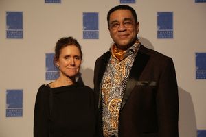 Julie Taymor , Harry Lennix @ BroadwayWorld Julie Taymor , Harry Lennix Photo