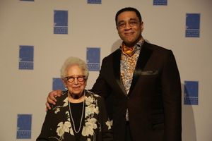 Sally Brody, Harry Lennix @ BroadwayWorld Sally Brody, Harry Lennix Photo