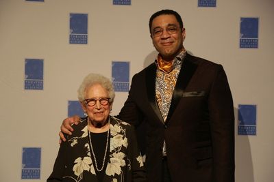 Sally Brody, Harry Lennix Photo