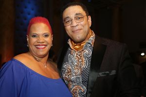 TaRon Patton, Harry Lennix @ BroadwayWorld TaRon Patton, Harry Lennix Photo