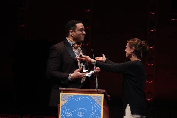 Harry Lennix, Julie Taymor Photo