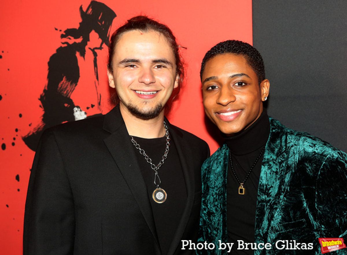 Prince Jackson and Myles Frost  at 