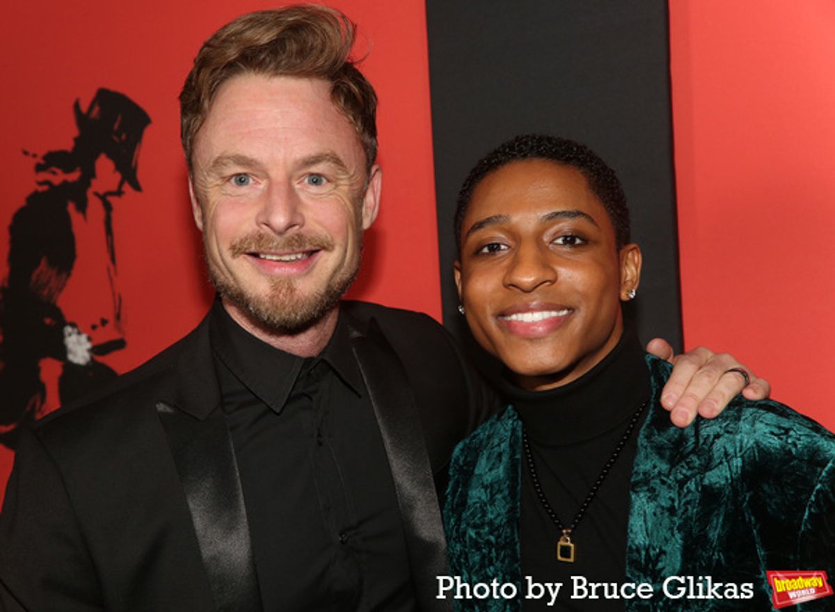 Christopher Wheeldon and Myles Frost  at 