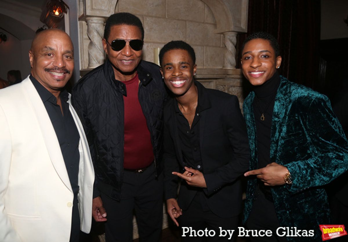 Marlon Jackson, Jackie Jackson, Tavon Olds-Sample and Myles Frost at 