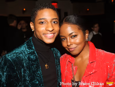 Myles Frost and Adrienne Warren Photo