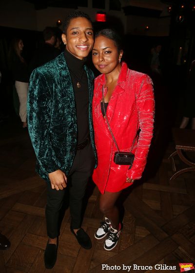 Myles Frost and Adrienne Warren Photo