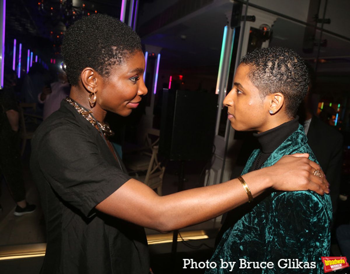 Michaela Coel and Myles Frost at 