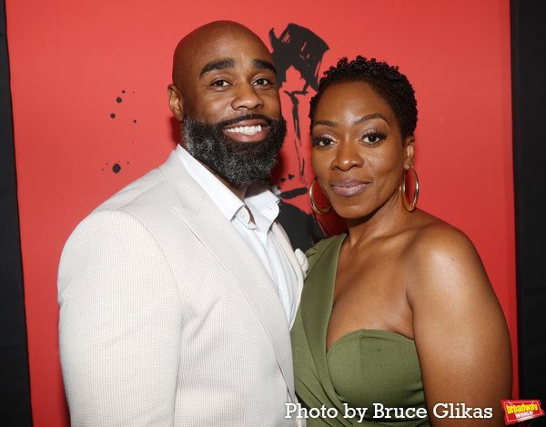 Ayana George and Fiancé Photo