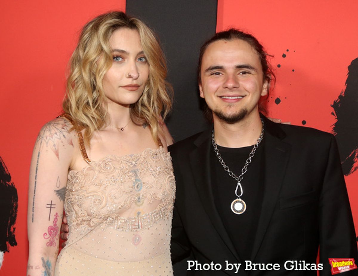 Paris Jackson and Prince Jackson at 