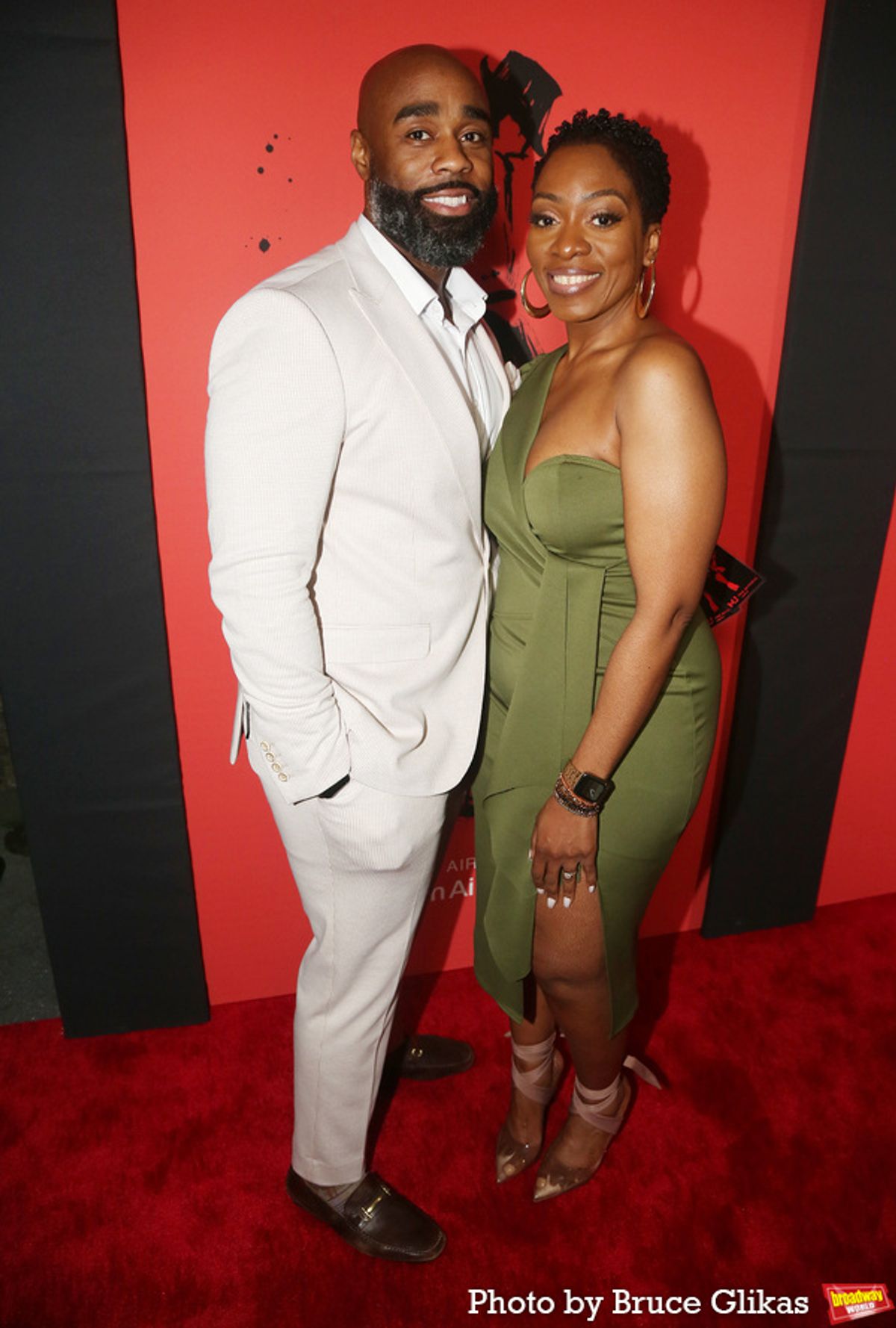 Ayana George and Fiancé at 