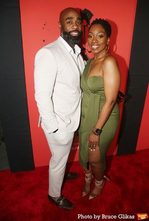 Ayana George and Fiancé Photo