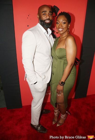 Ayana George and Fiancé Photo