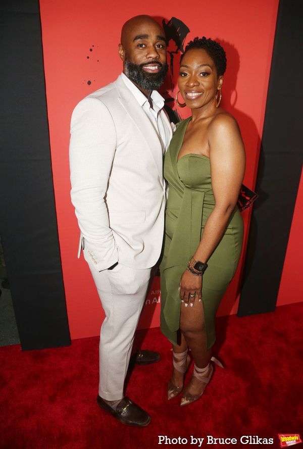 Ayana George and Fiancé Photo