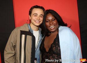 Ben Ahlers and Alex Newell @ BroadwayWorld Ben Ahlers and Alex Newell Photo