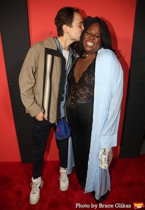 Ben Ahlers and Alex Newell @ BroadwayWorld Ben Ahlers and Alex Newell Photo
