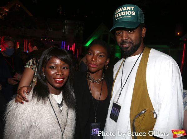Zainab Jah, Michaela Coel and Michael Graham Photo