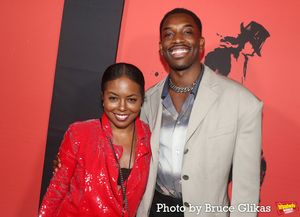 Adrienne Warren and Britton Smith @ BroadwayWorld Adrienne Warren and Britton Smith Photo