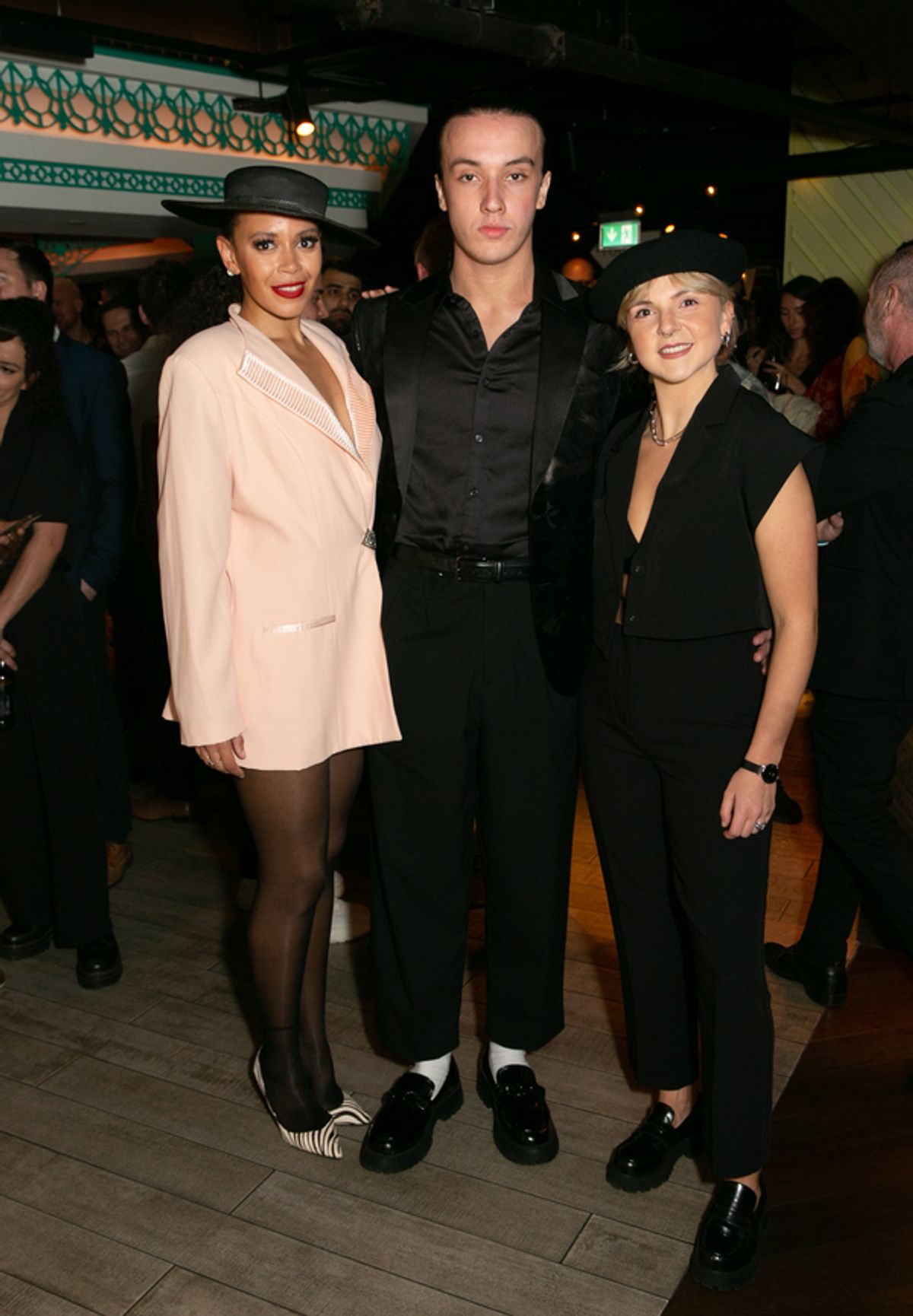 


Jacosta Almgil, Paul French & Eloise Davies at 