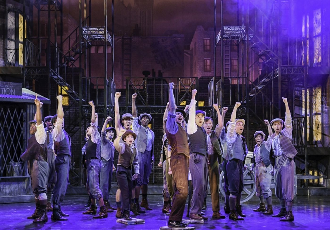 Review: 3-D Theatricals Returns with Disney's Triumphant, High-Energy Musical NEWSIES  Image