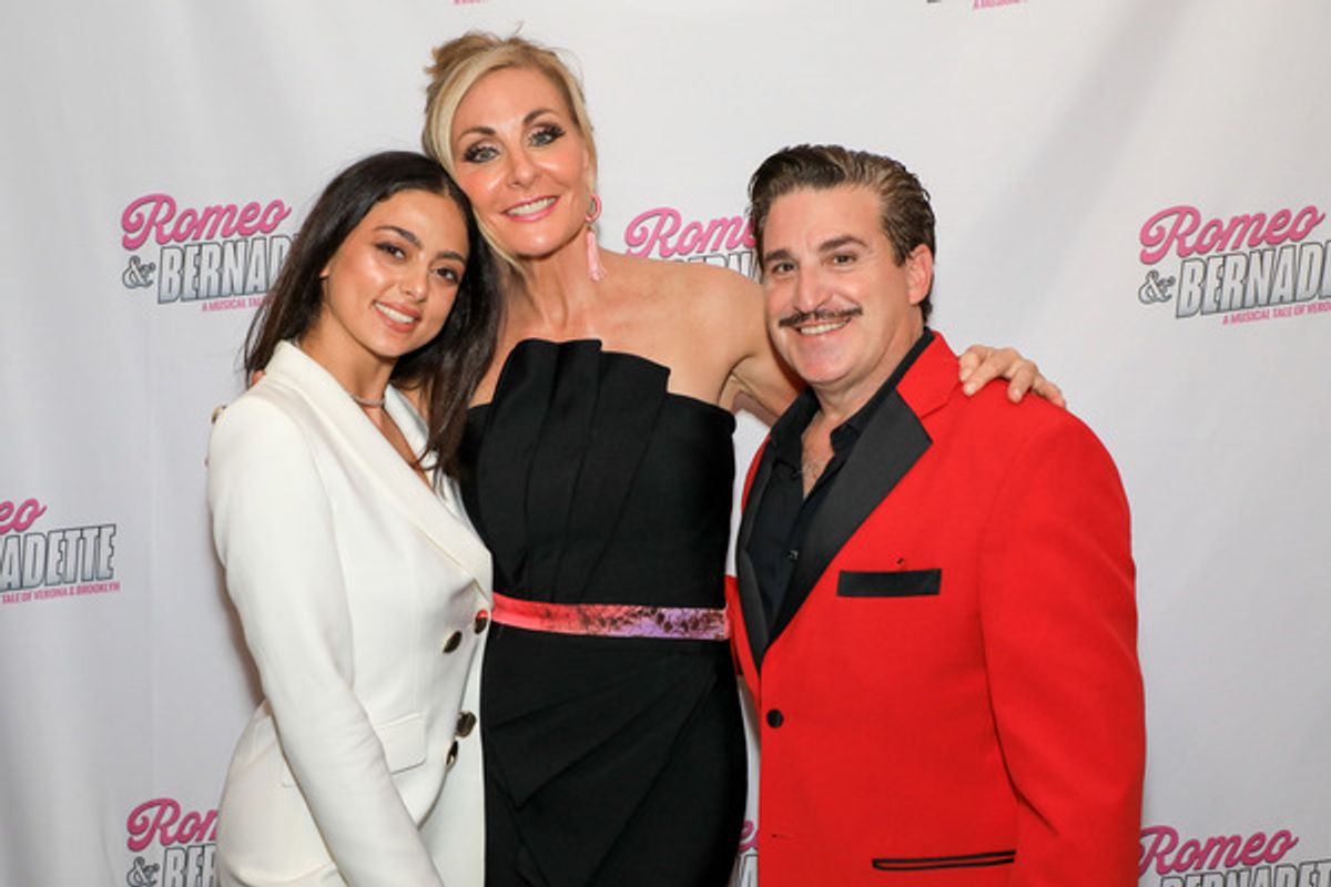 Anna Kostakis, Judy McLane, Carlos Lopez at 