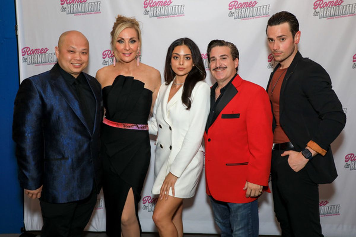 Viet Vo, Judy McLane, Anna Kostakis, Carlos Lopez, Troy Schanne at 