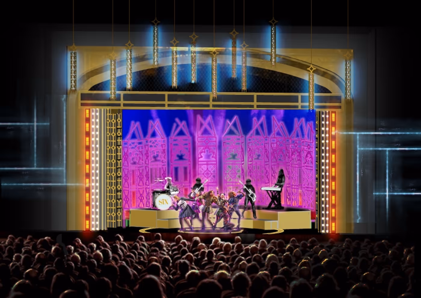 Broadway By Design: Emma Bailey, Tim Deiling, Paul Gatehouse, and Gabriella Slade Bring SIX from Page to Stage  Image