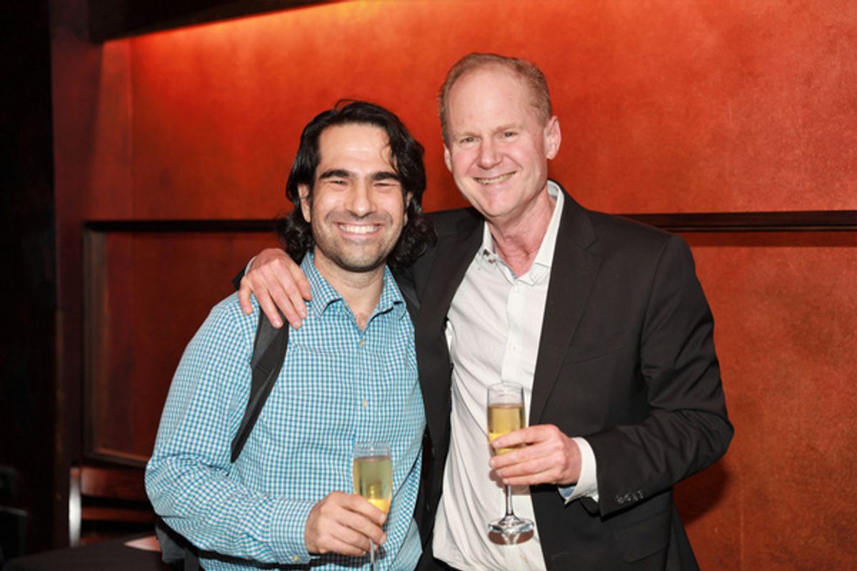 Director Stephen Nachamie & Composer Charles Bloom at 