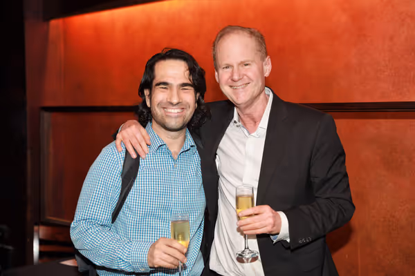 Director Stephen Nachamie & Composer Charles Bloom Photo