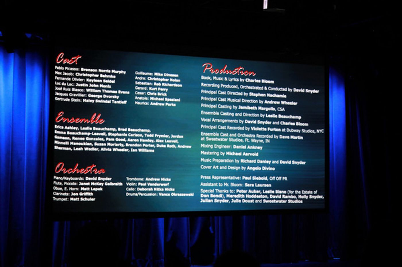 Photos: Go Inside the PABLO Concept Album Listening Party At The Laurie Beechman Theatre  Image